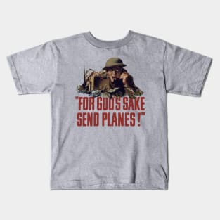 For God's Sake, Sand Planes! Kids T-Shirt